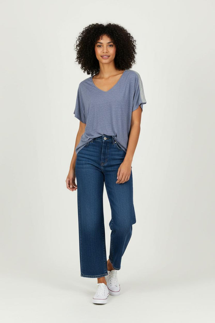 Tee-shirt Bleu - Taille S/36 de la marque ZAPA | PLY0189 - Vendu par Paradigme - Image 1