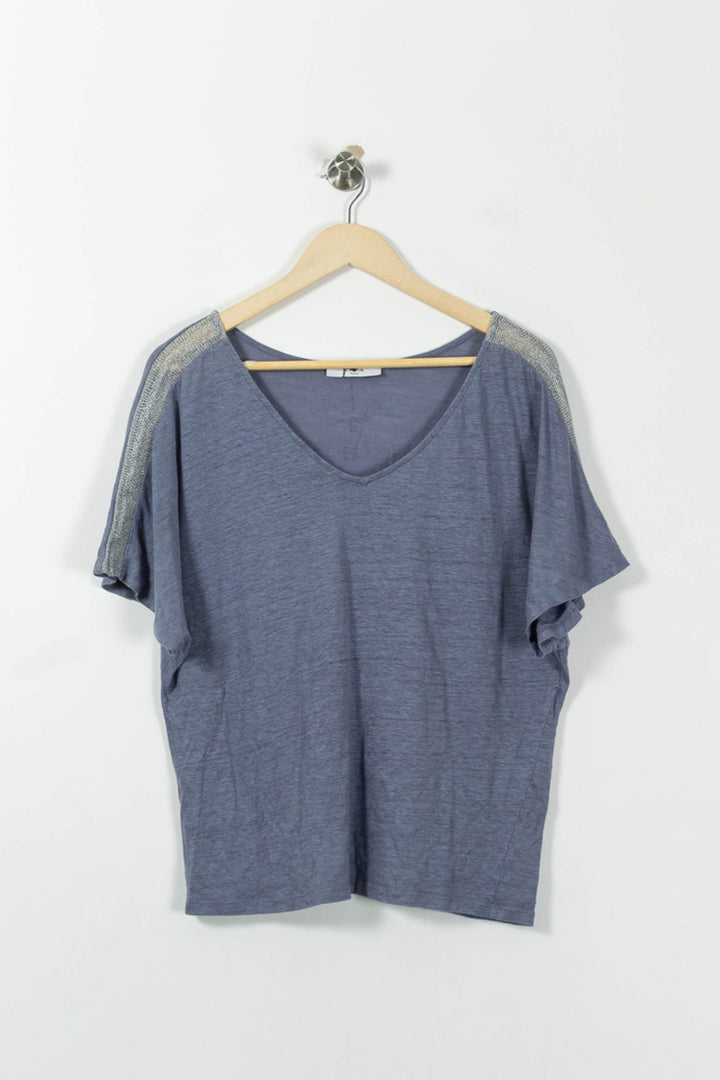 Tee-shirt Bleu - Taille S/36 de la marque ZAPA | PLY0189 - Vendu par Paradigme - Image 2