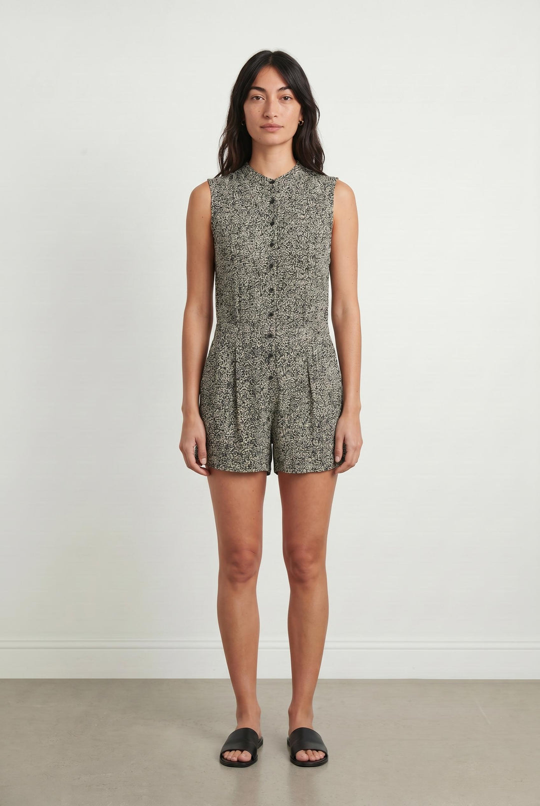 Combishort Noir et Blanc - Taille S/36 de la marque Sessùn | PLY0192 - Vendu par Paradigme - Image 1