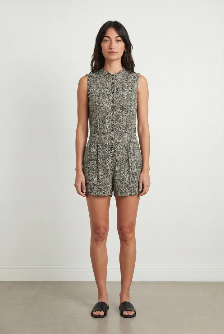 Combishort Noir et Blanc - Taille S/36 de la marque Sessùn | PLY0192 - Vendu par Paradigme - Image 1