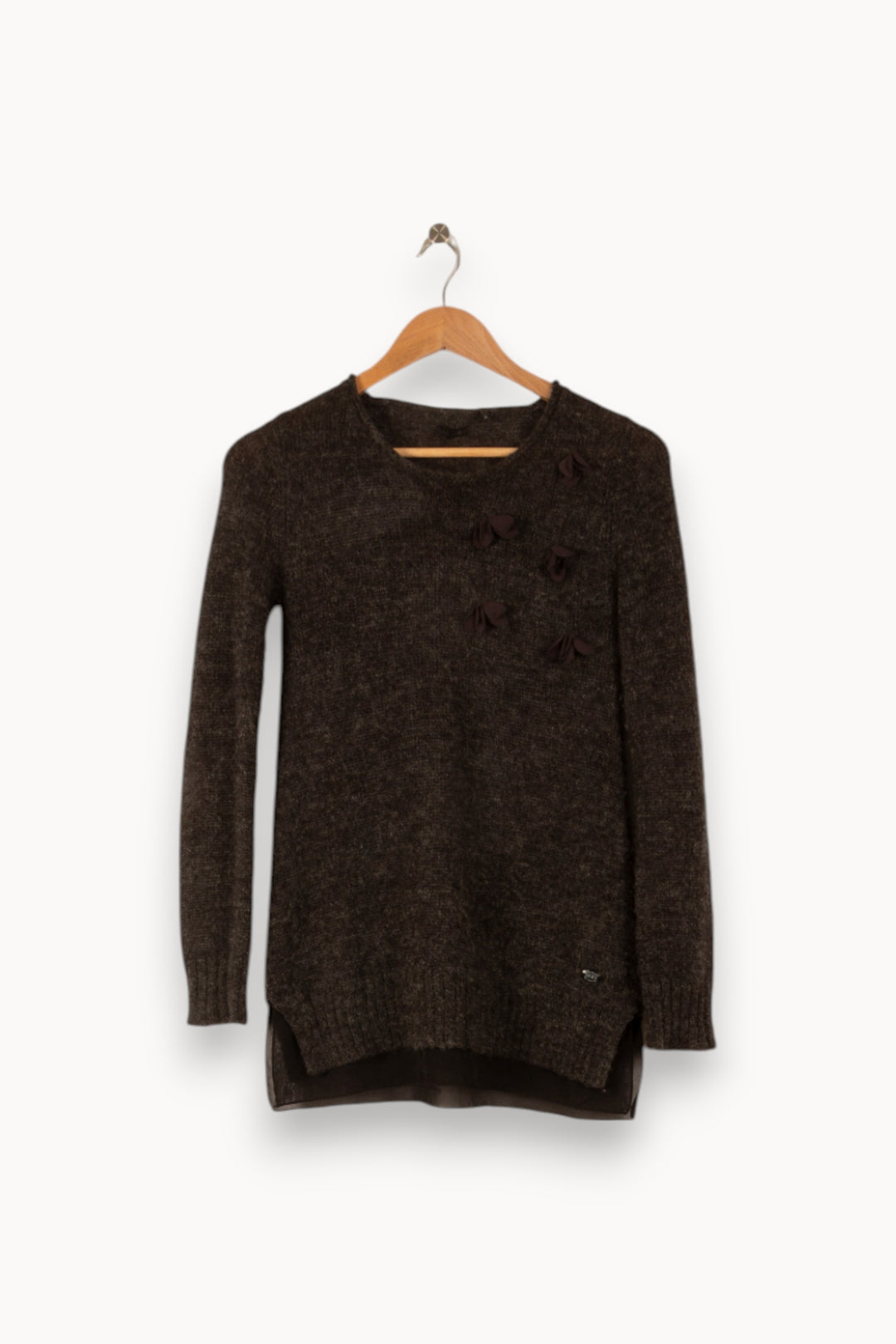 Pull Marron - Taille M/38 de la marque IKKS | PLY0239 - Vendu par Paradigme - Image 2