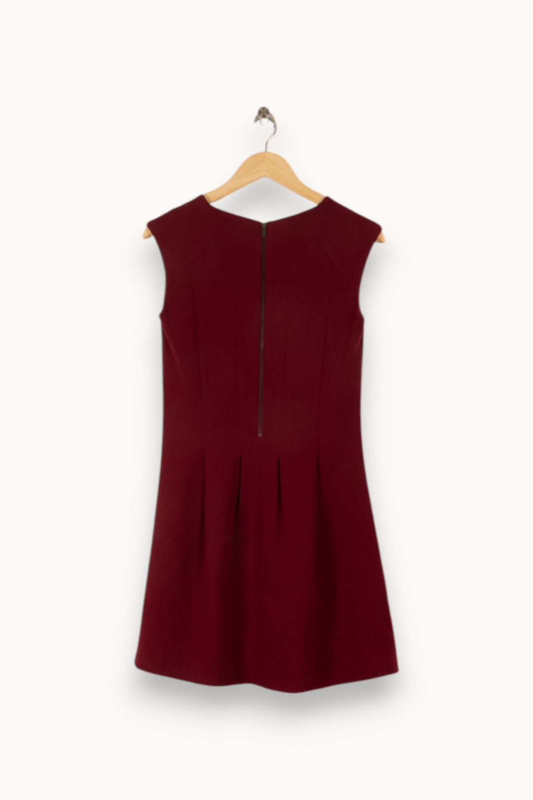 Robe Courte Bordeaux - Taille XS/34 de la marque Comptoir des Cotonniers | PLY0247 - Vendu par Paradigme - Image 4