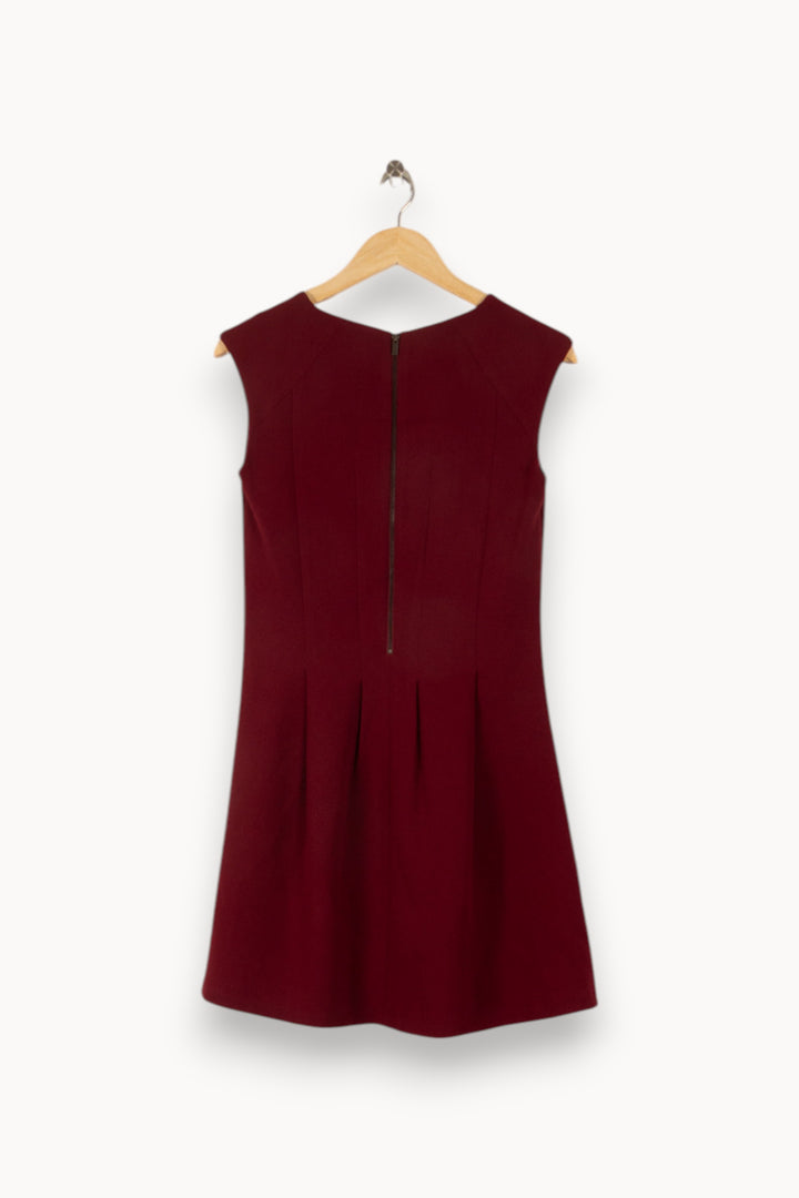 Robe Courte Bordeaux - Taille XS/34 de la marque Comptoir des Cotonniers | PLY0247 - Vendu par Paradigme - Image 4