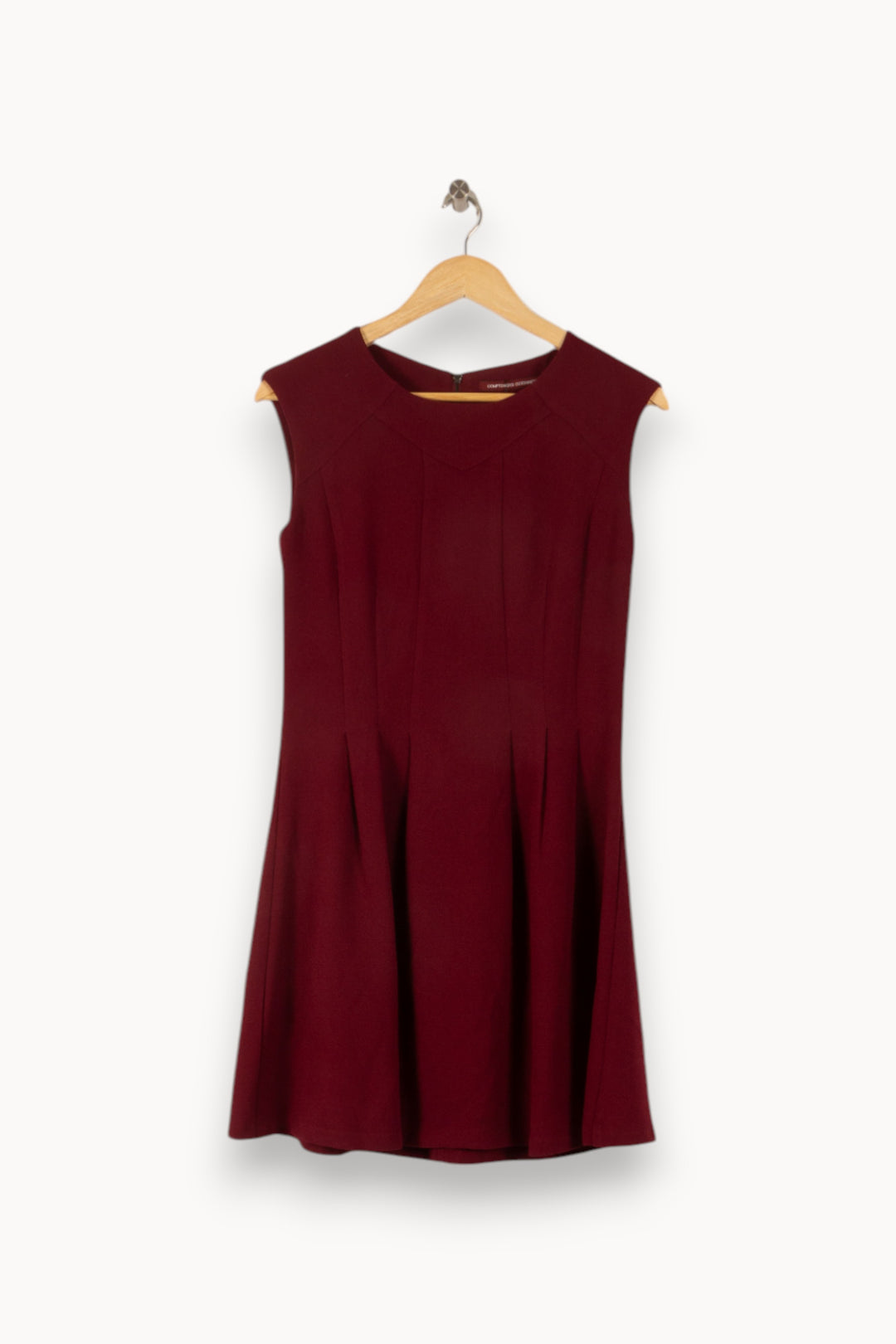 Robe Courte Bordeaux - Taille XS/34 de la marque Comptoir des Cotonniers | PLY0247 - Vendu par Paradigme - Image 2