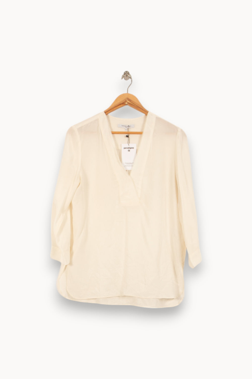 Blouse Blanche - Taille S/36 de la marque Gerard Darel | PLY0250 - Vendu par Paradigme - Image 2