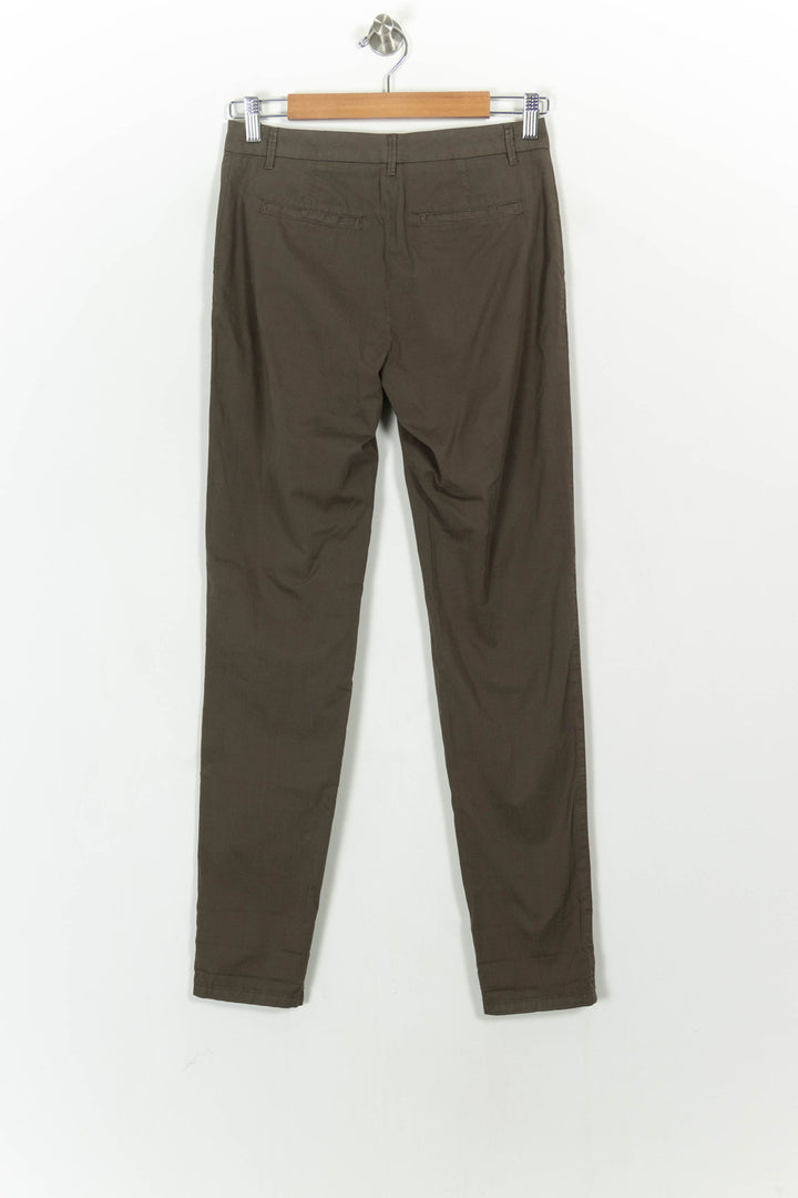 Pantalon Vert - Taille XS/34 de la marque Caroll | PLY0358 - Vendu par Paradigme - Image 4