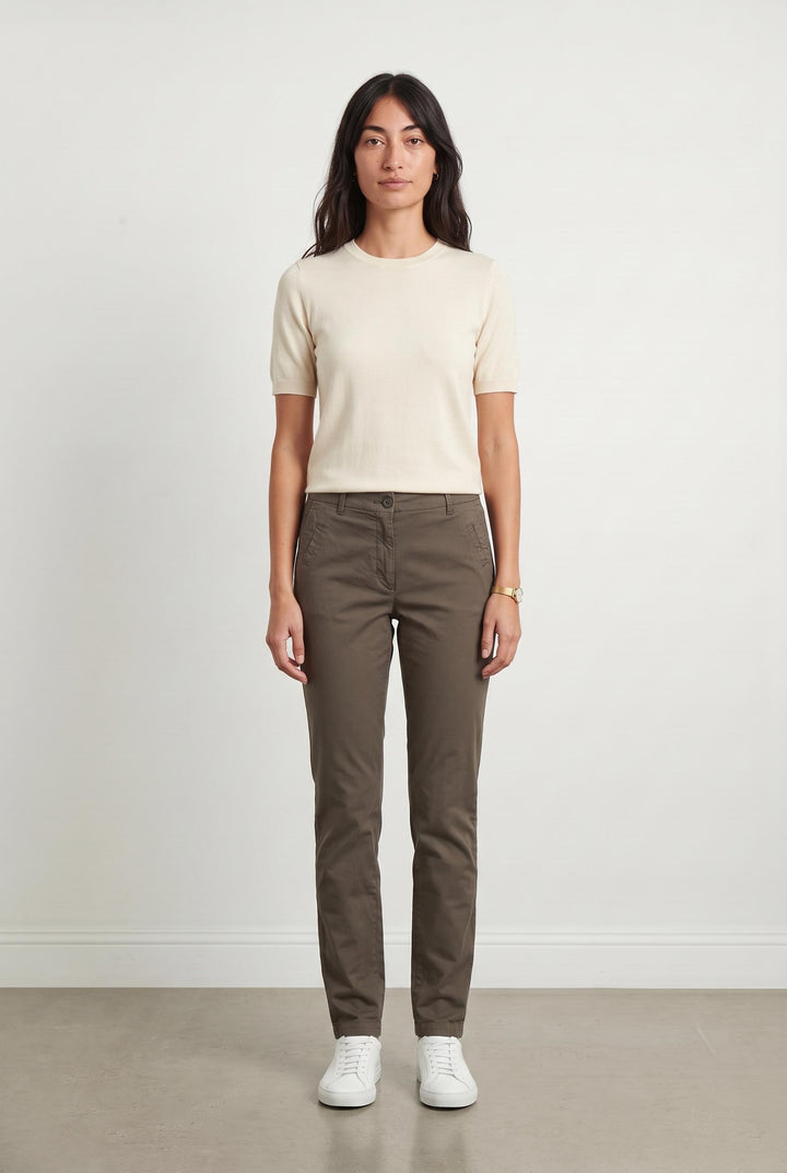 Pantalon Vert - Taille XS/34 de la marque Caroll | PLY0358 - Vendu par Paradigme - Image 1
