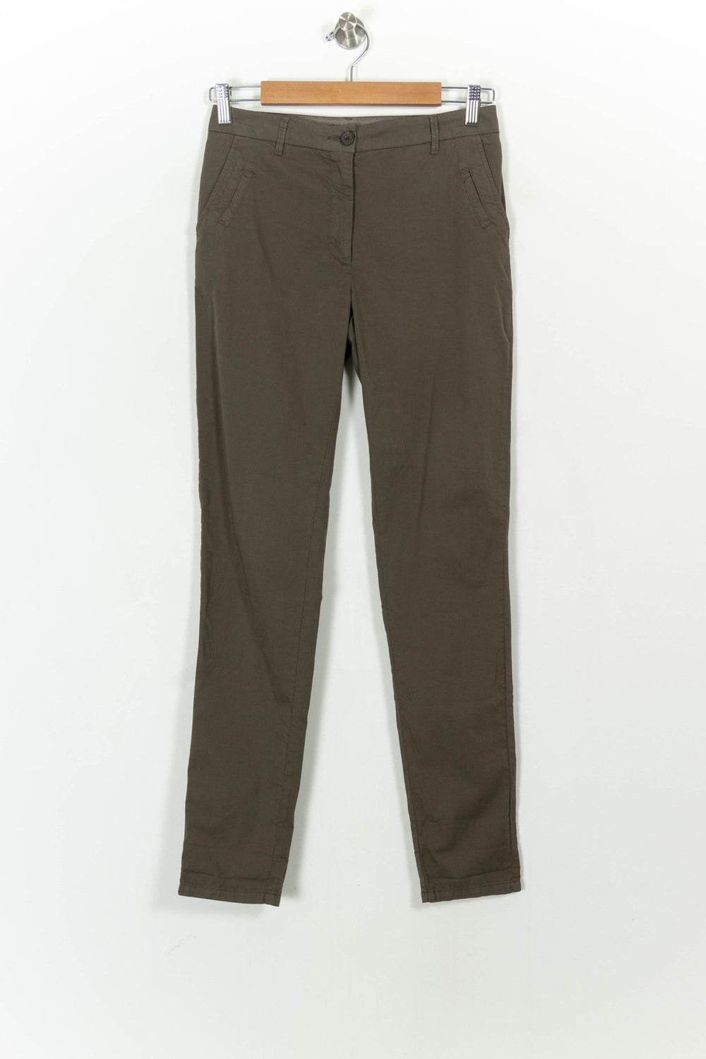 Pantalon Vert - Taille XS/34 de la marque Caroll | PLY0358 - Vendu par Paradigme - Image 2