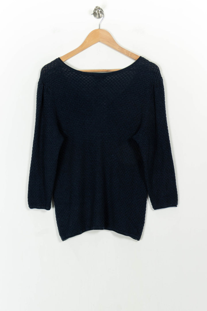 Pull Bleu - Taille XXL/44 de la marque Maison 123 | PLY0440 - Vendu par Paradigme - Image 4