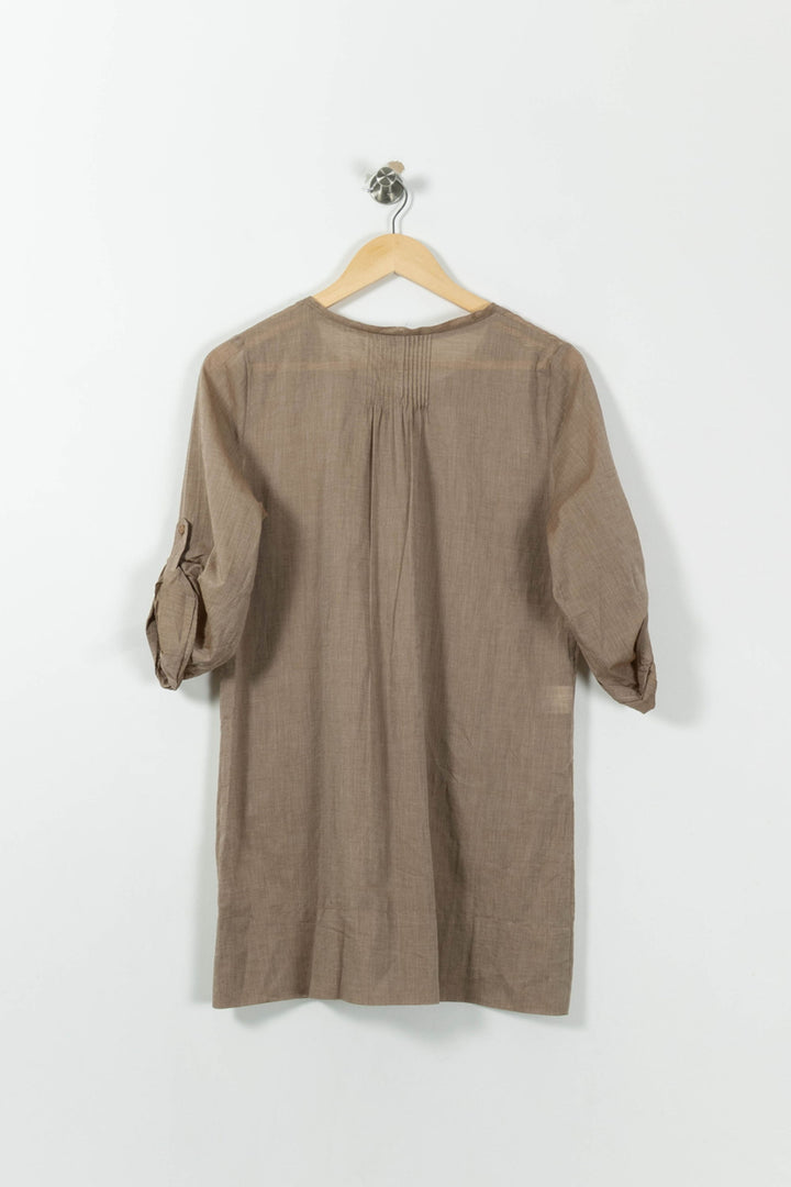 Tunique Beige - Taille L/40 de la marque Pablo | PLY0521 - Vendu par Paradigme - Image 4