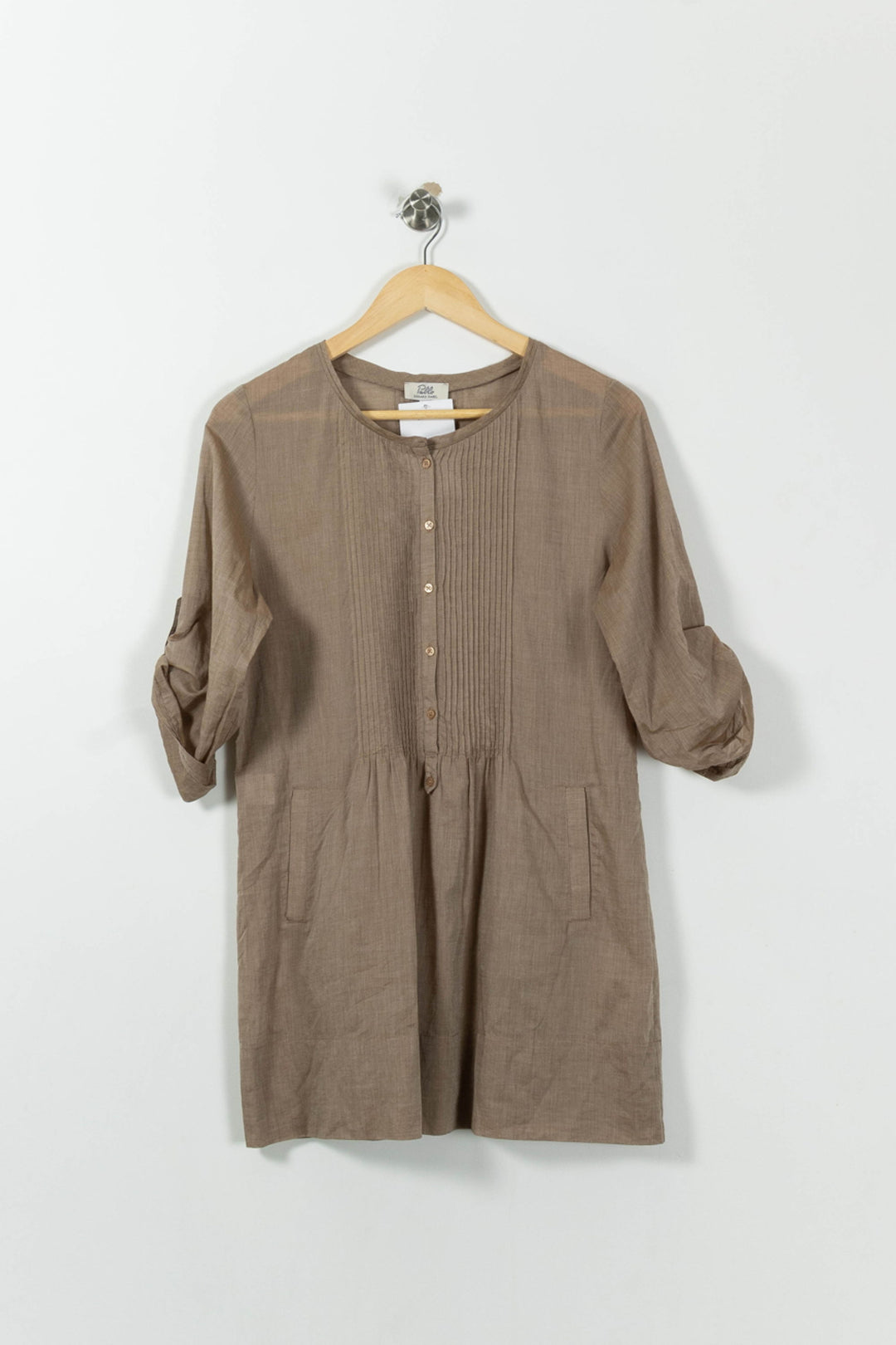 Tunique Beige - Taille L/40 de la marque Pablo | PLY0521 - Vendu par Paradigme - Image 2