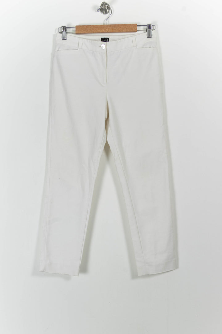 Pantalon Chino Blanc - Taille L/40 de la marque Maison 123 | PLY0579 - Vendu par Paradigme - Image 2