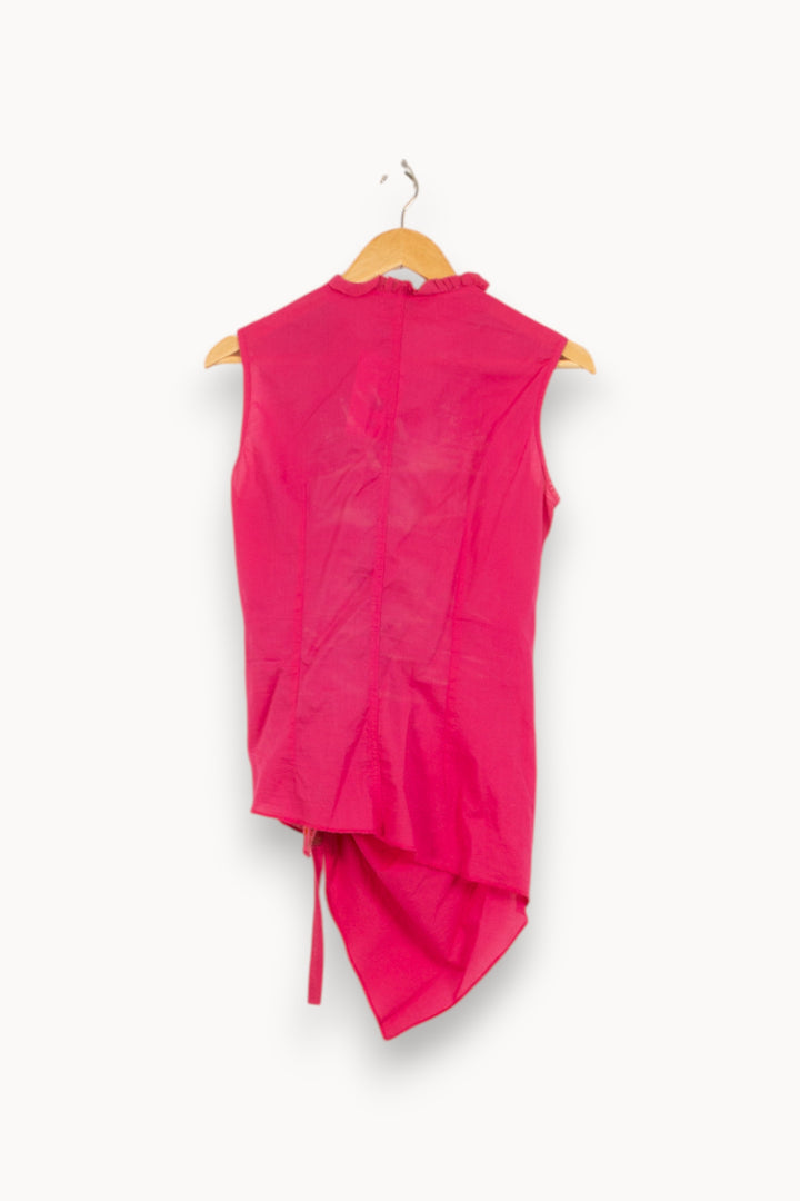 Blouse Rose et Rouge - Taille M/38 de la marque IKKS | PLY0580 - Vendu par Paradigme - Image 4