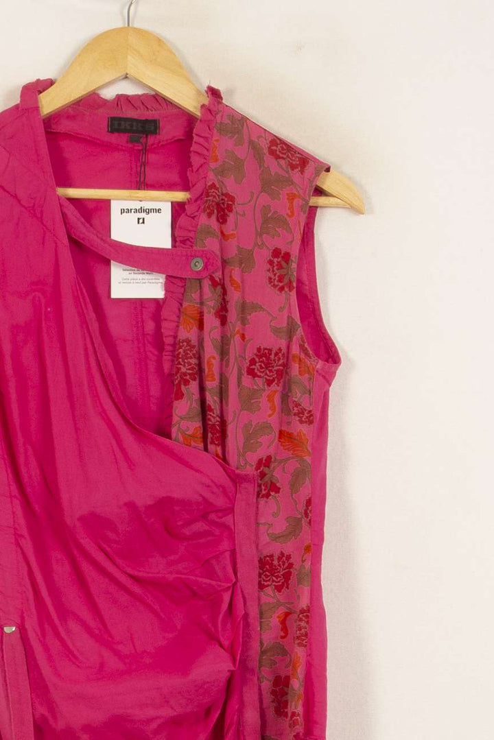 Blouse Rose et Rouge - Taille M/38 de la marque IKKS | PLY0580 - Vendu par Paradigme - Image 3