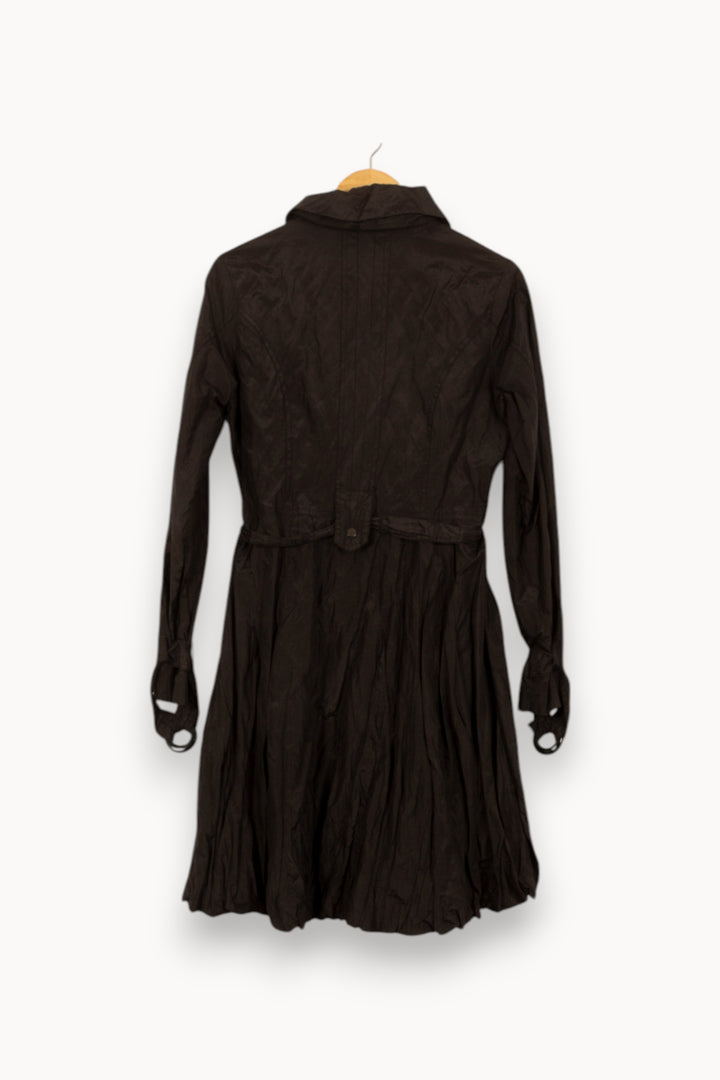 Trench Noir - Taille M/38 de la marque ZAPA | PLY0587 - Vendu par Paradigme - Image 4