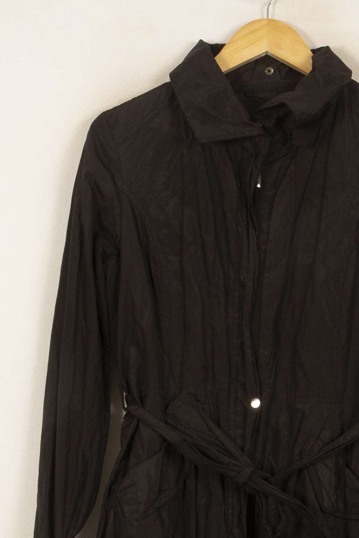 Trench Noir - Taille M/38 de la marque ZAPA | PLY0587 - Vendu par Paradigme - Image 3