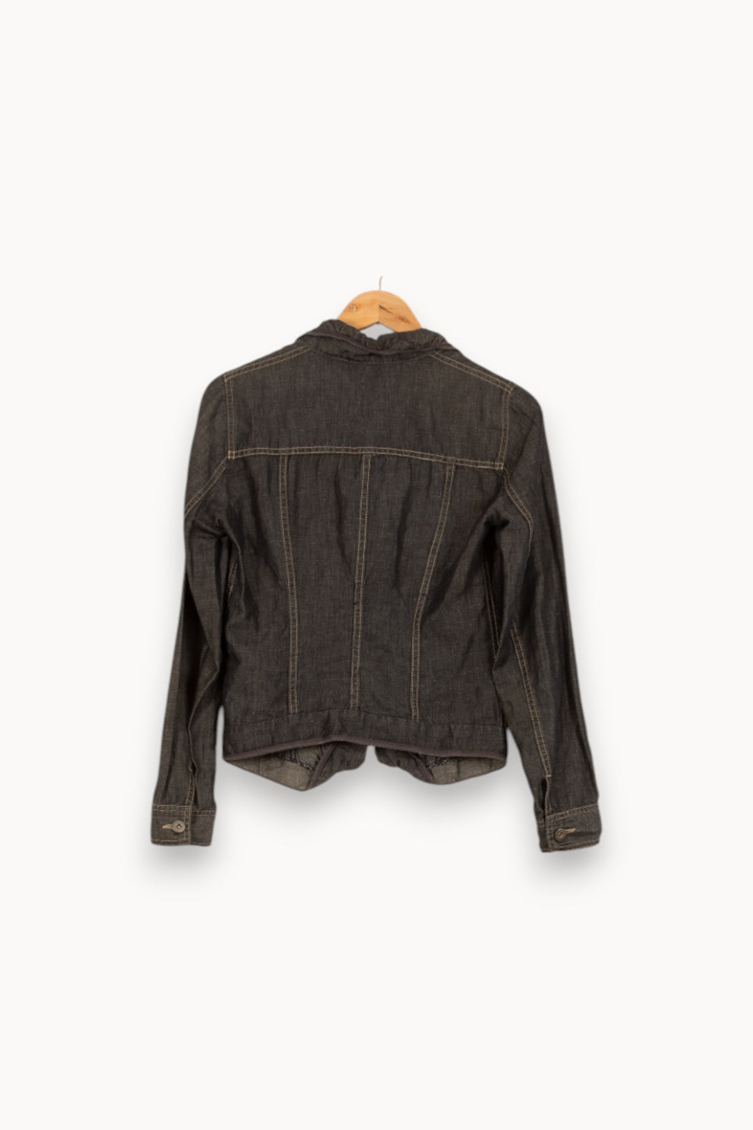 Veste Noire - Taille S/36 de la marque ZAPA | PLY0588 - Vendu par Paradigme - Image 4