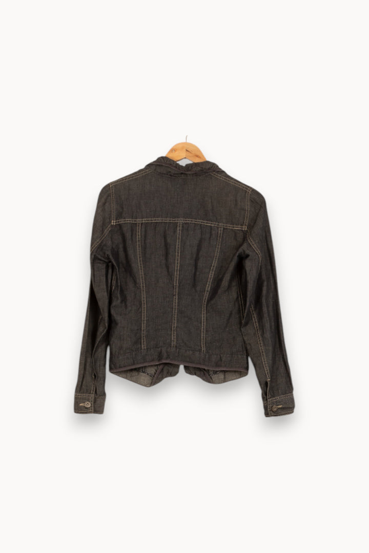 Veste Noire - Taille S/36 de la marque ZAPA | PLY0588 - Vendu par Paradigme - Image 4