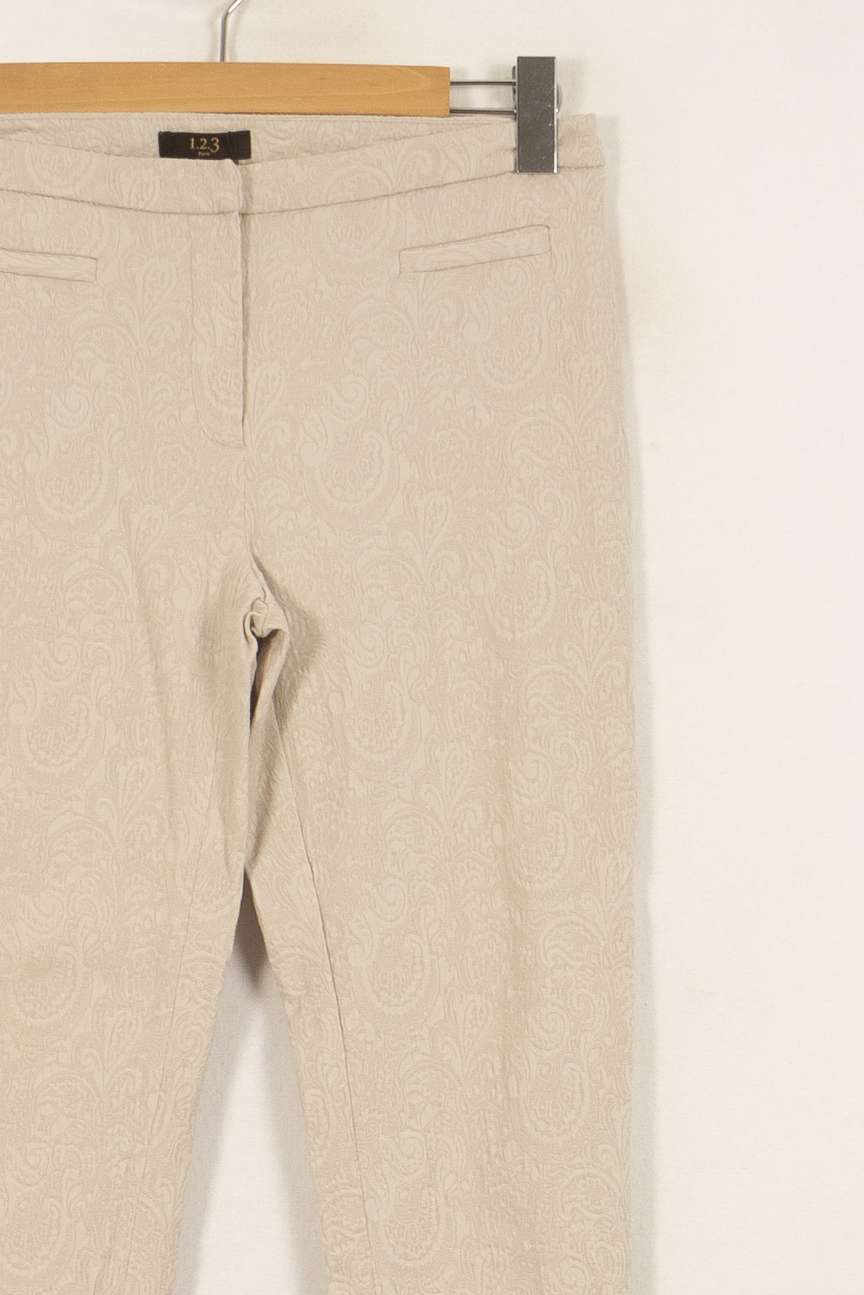 Pantalon Chino Beige - Taille M/38 de la marque Maison 123 | PLY0589 - Vendu par Paradigme - Image 3