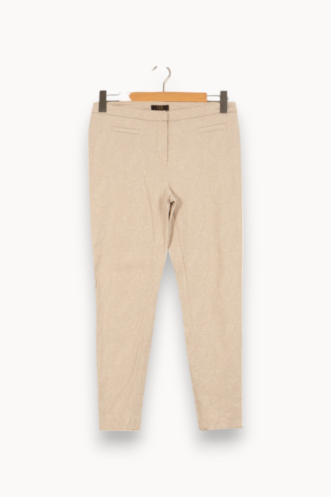 Pantalon Chino Beige - Taille M/38 de la marque Maison 123 | PLY0589 - Vendu par Paradigme - Image 2