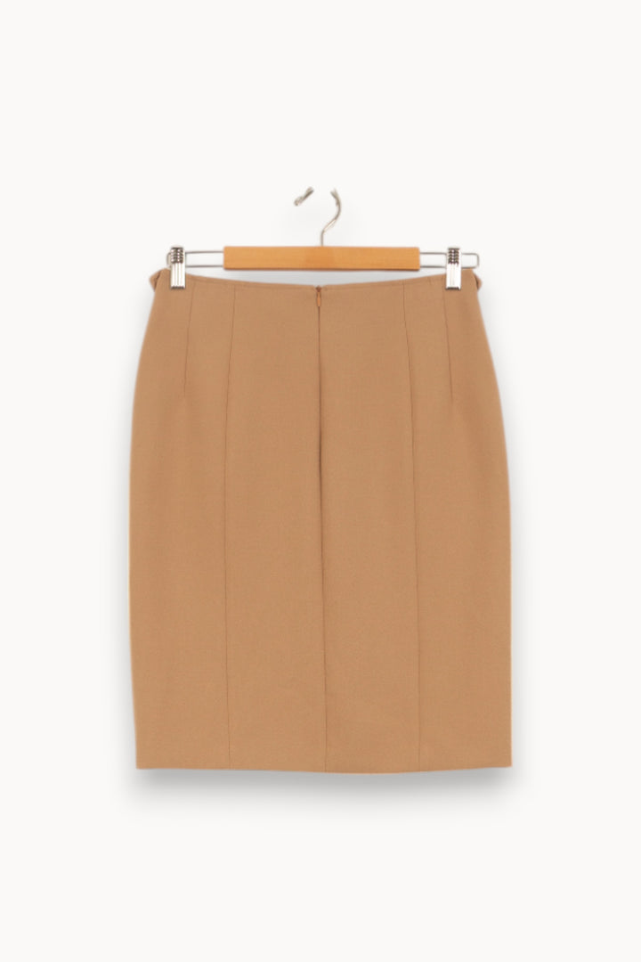 Jupe Crayon Beige - Taille M/38 de la marque Gerard Darel | PLY0594 - Vendu par Paradigme - Image 4