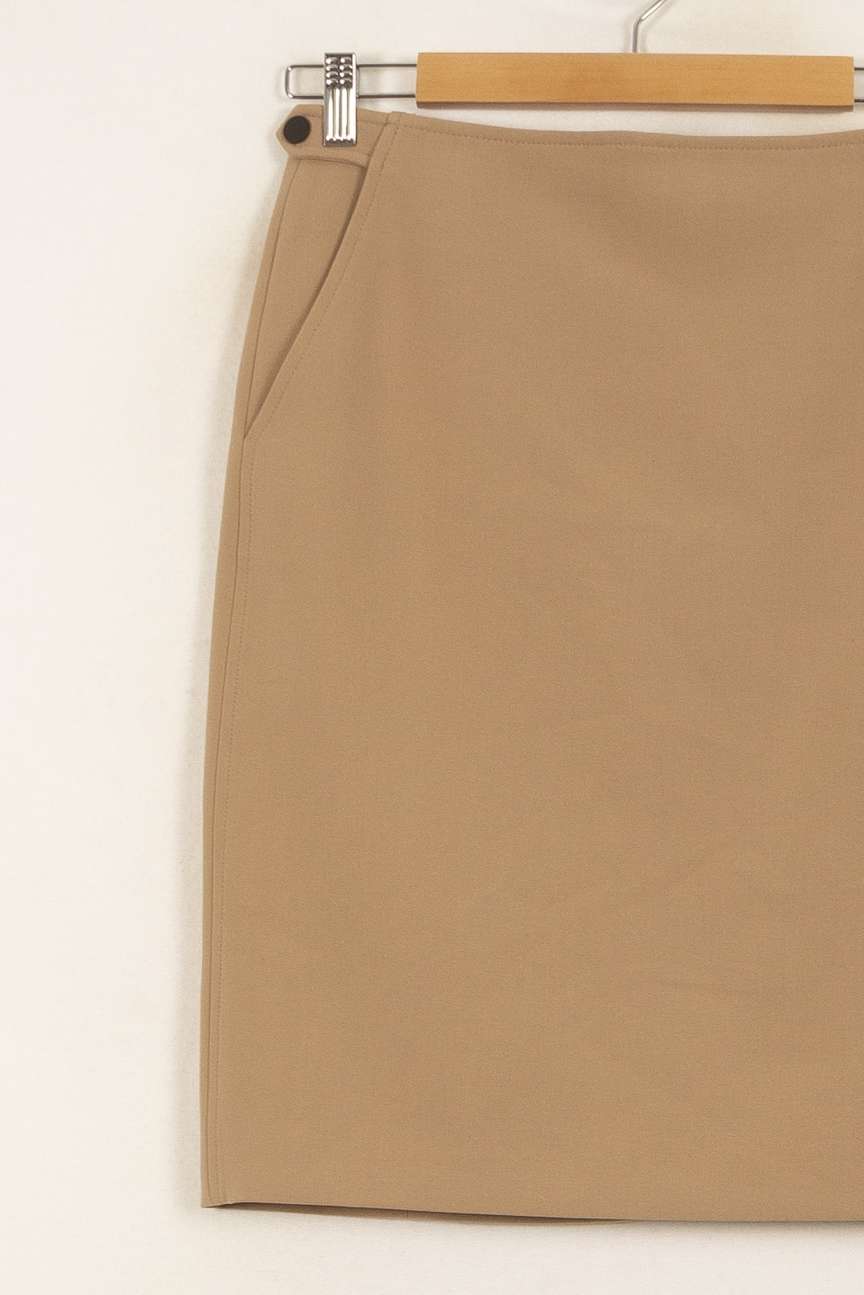 Jupe Crayon Beige - Taille M/38 de la marque Gerard Darel | PLY0594 - Vendu par Paradigme - Image 3