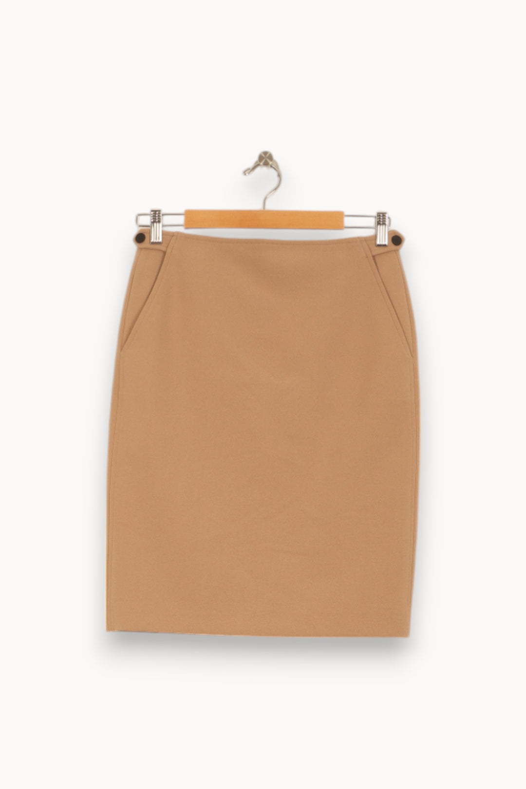Jupe Crayon Beige - Taille M/38 de la marque Gerard Darel | PLY0594 - Vendu par Paradigme - Image 2