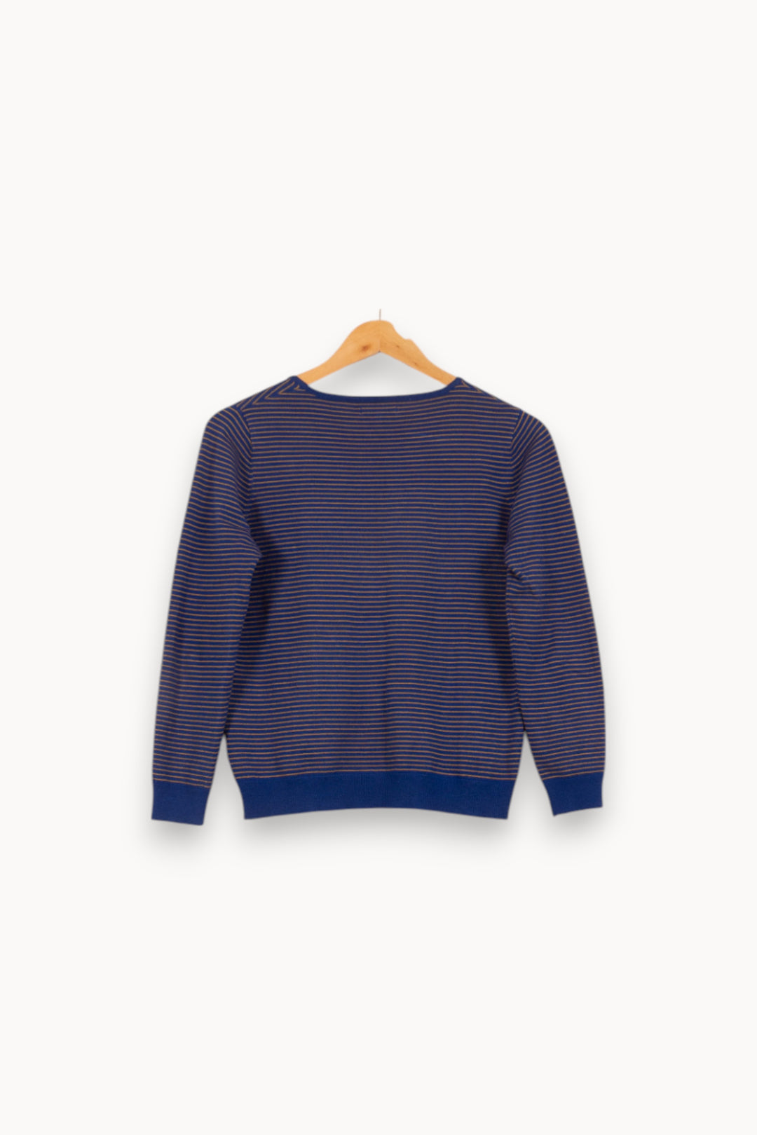 Pull Bleu et Noir - Taille XS/34 de la marque Galeries Lafayette | PLY0599 - Vendu par Paradigme - Image 4