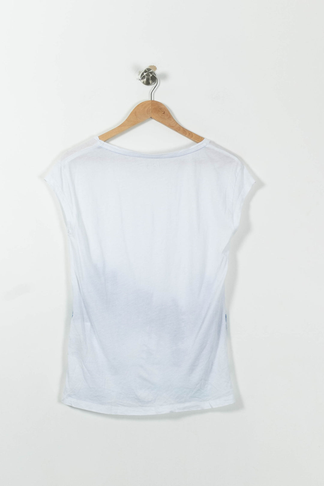 Tee-shirt Blanc et Bleu - Taille M/38 de la marque Maison 123 | PLY0700 - Vendu par Paradigme - Image 4