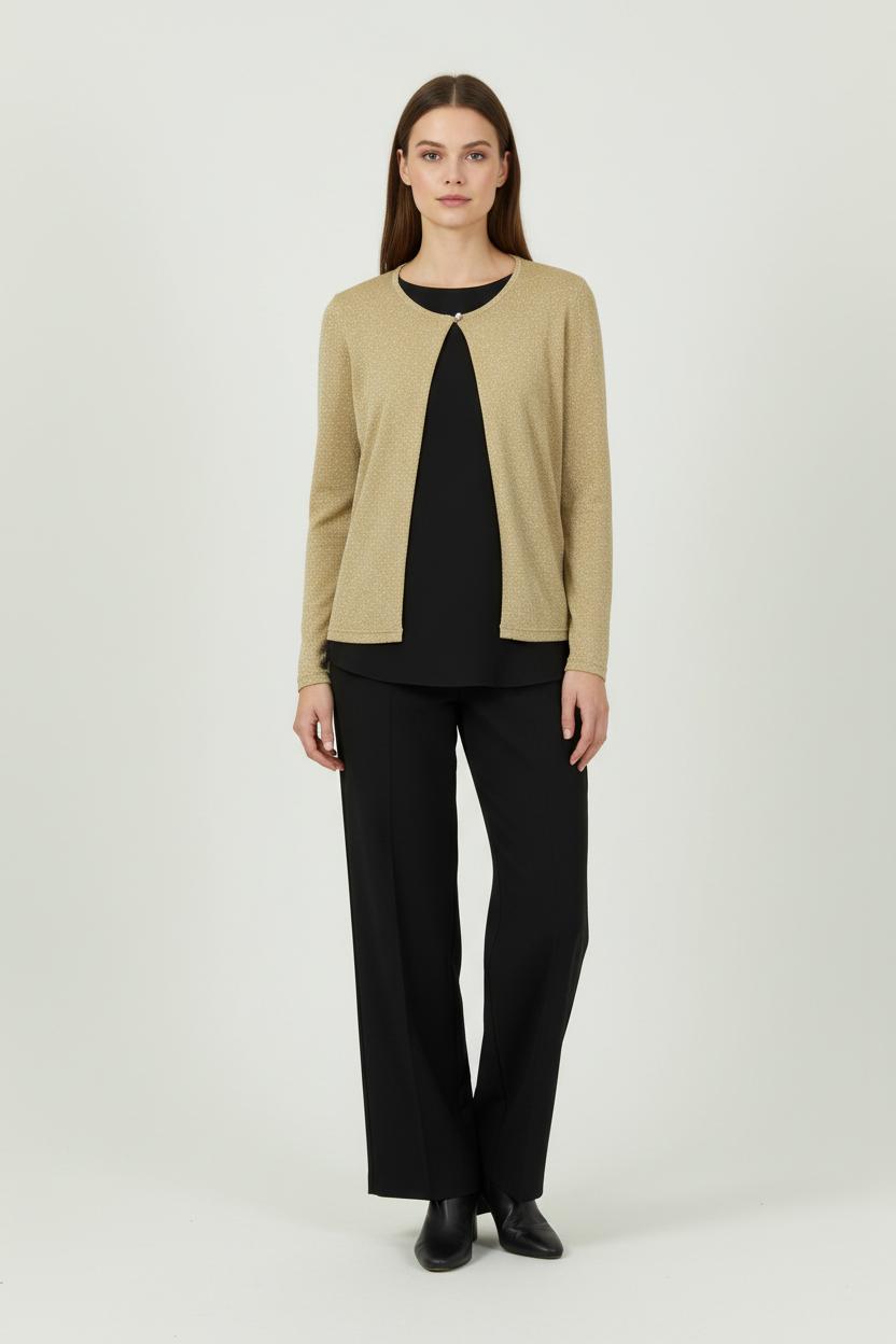 Gilet Or - Taille S/36 de la marque Maison 123 | PLY0712 - Vendu par Paradigme - Image 1