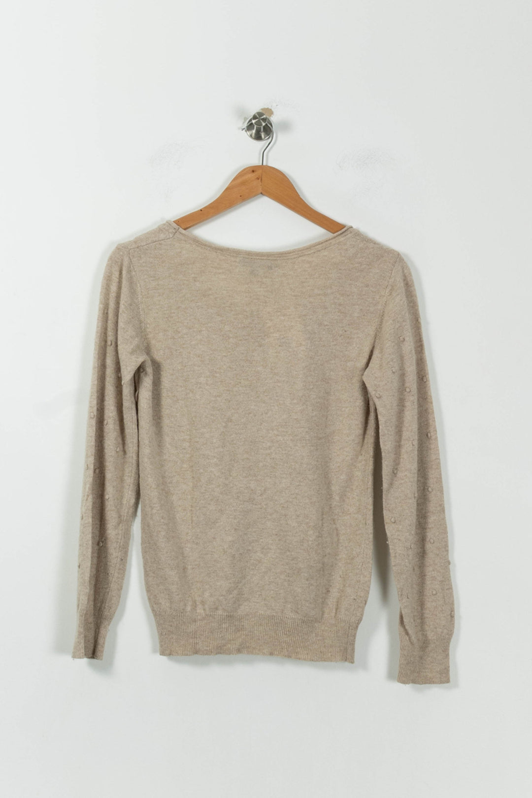 Pull Beige - Taille S/36 de la marque Maison 123 | PLY0717 - Vendu par Paradigme - Image 4