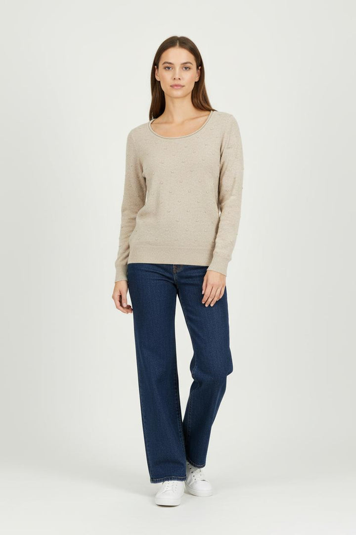 Pull Beige - Taille S/36 de la marque Maison 123 | PLY0717 - Vendu par Paradigme - Image 1