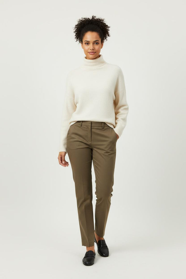 Pantalon Cigarette Beige - Taille S/36 de la marque Maison 123 | PLY0719 - Vendu par Paradigme - Image 1