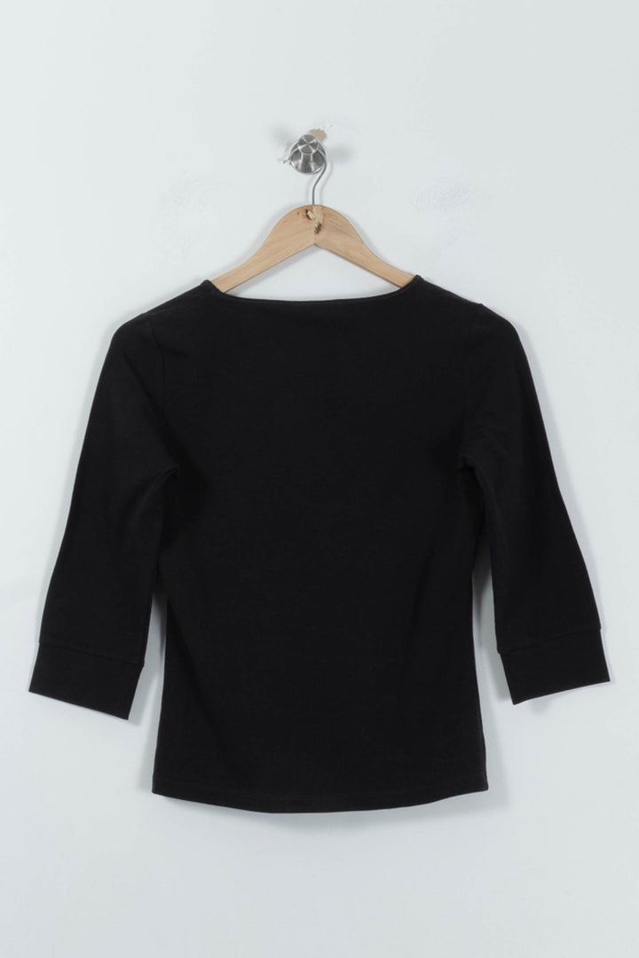 Pull Noir - Taille M/38 de la marque ZAPA | PLY0724 - Vendu par Paradigme - Image 4