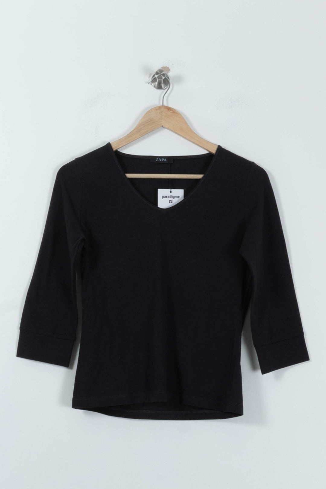 Pull Noir - Taille M/38 de la marque ZAPA | PLY0724 - Vendu par Paradigme - Image 2