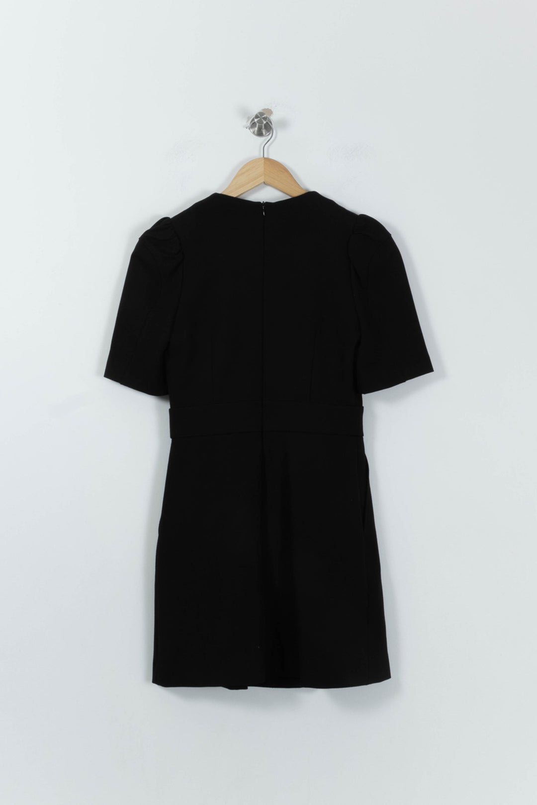 Robe Courte Noire - Taille S/36 de la marque Sandro | PLY0730 - Vendu par Paradigme - Image 4