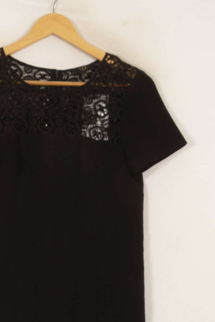 Robe Courte Noire - Taille S/36 de la marque Maison 123 | PLY0737 - Vendu par Paradigme - Image 3