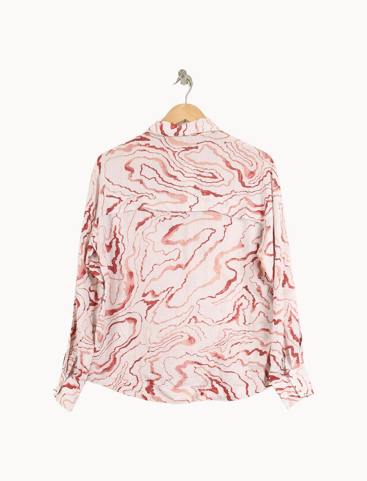 Chemise Blanche et Rouge - Taille S/36 de la marque Suncoo | PLY0746 - Vendu par Paradigme - Image 4
