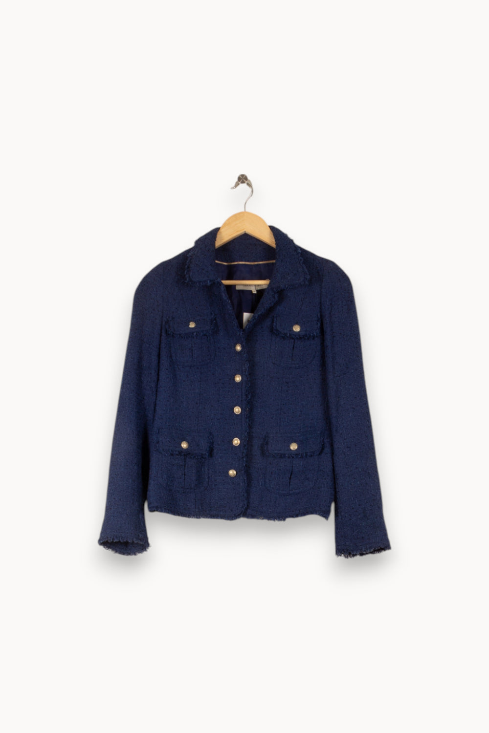 Veste Bleue - Taille S/36 de la marque Gerard Darel | PLY0751 - Vendu par Paradigme - Image 2