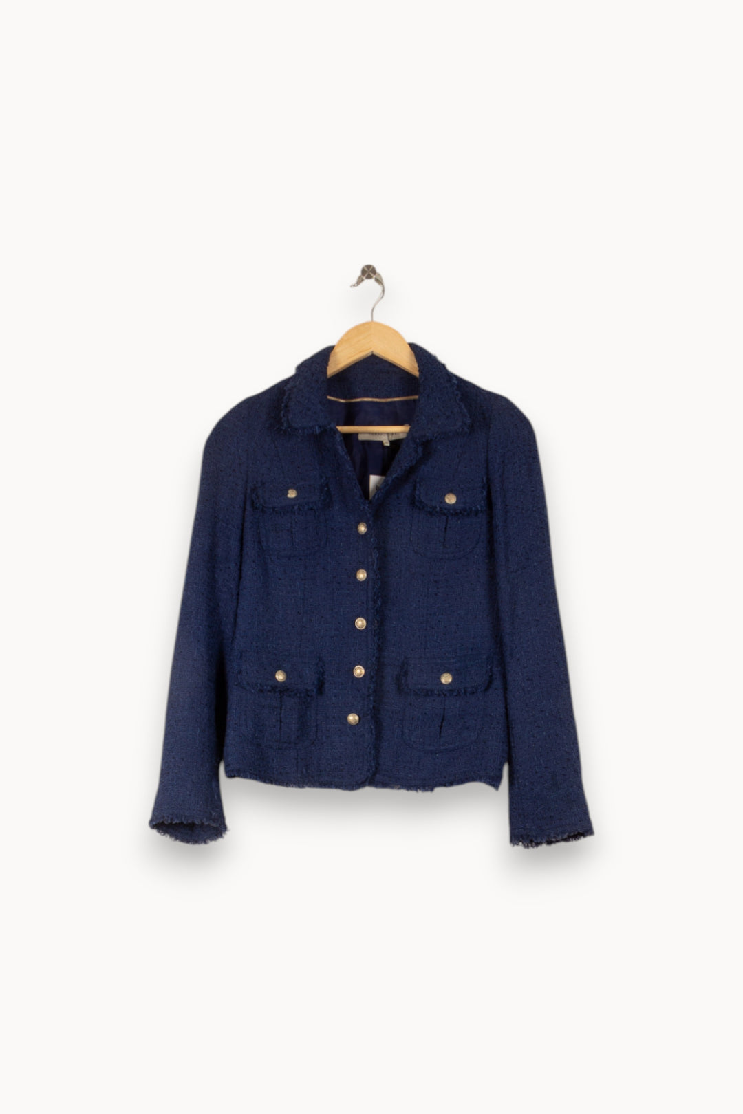 Veste Bleue - Taille S/36 de la marque Gerard Darel | PLY0751 - Vendu par Paradigme - Image 2
