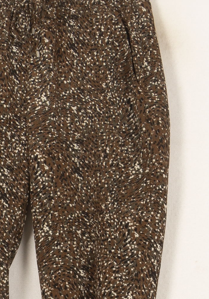 Pantalon Marron et Blanc - Taille XS/34 de la marque IKKS | PLY0772 - Vendu par Paradigme - Image 3