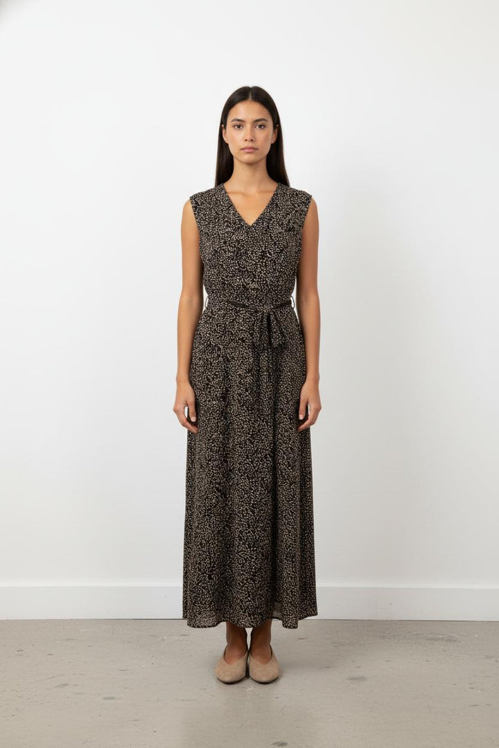 Robe Longue Noire et Blanche - Taille S/36