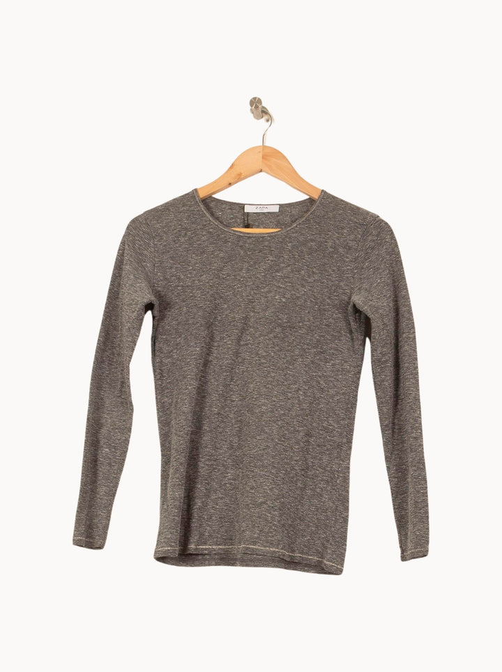 Pull Gris - Taille XS/34 de la marque ZAPA | PLY0778 - Vendu par Paradigme - Image 2