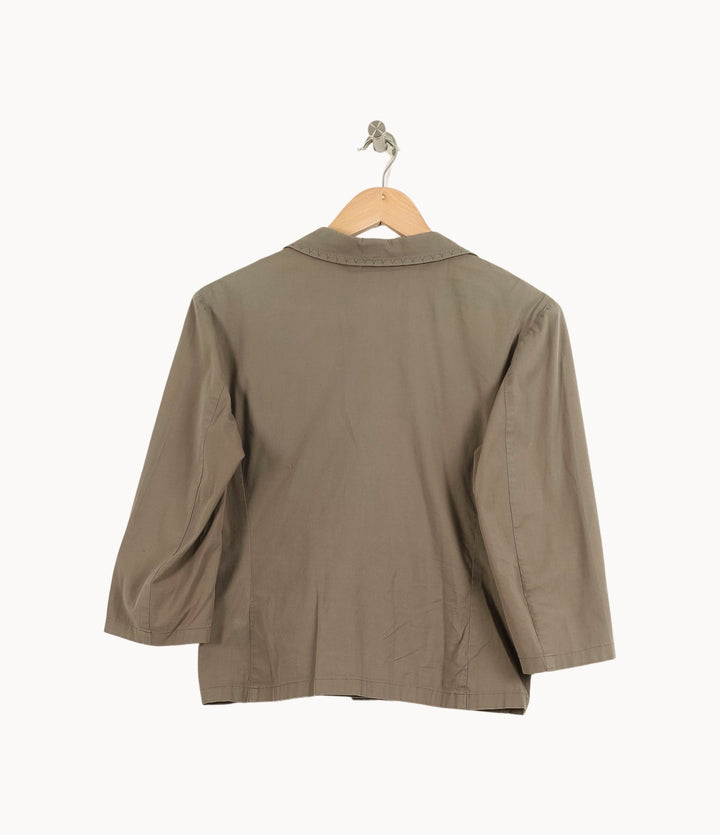 Veste Verte - Taille XS/34 de la marque Caroll | PLY0784 - Vendu par Paradigme - Image 4