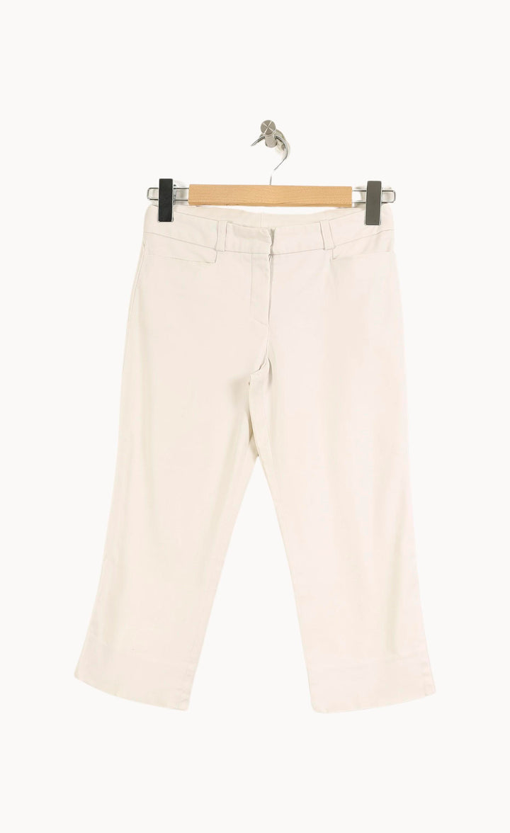 Pantalon Blanc - Taille XS/34 de la marque Caroll | PLY0785 - Vendu par Paradigme - Image 2