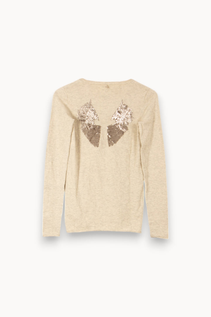 Pull Beige - Taille S/36 de la marque Sud express | PLY0792 - Vendu par Paradigme - Image 4