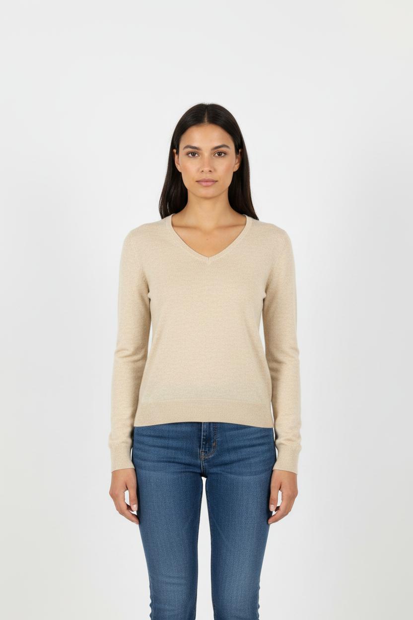 Pull Beige - Taille S/36