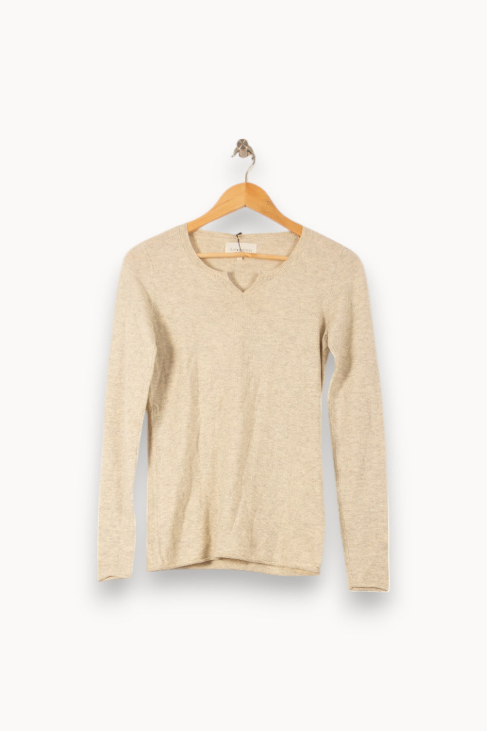 Pull Beige - Taille S/36 de la marque Sud express | PLY0792 - Vendu par Paradigme - Image 2
