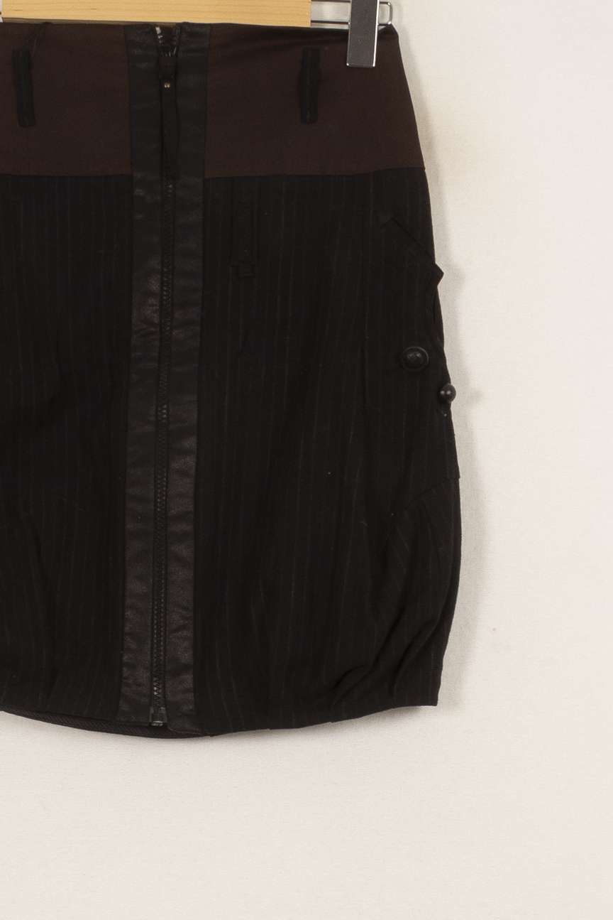 Jupe Courte Noire - Taille S/36 de la marque One Step | PLY0810 - Vendu par Paradigme - Image 3