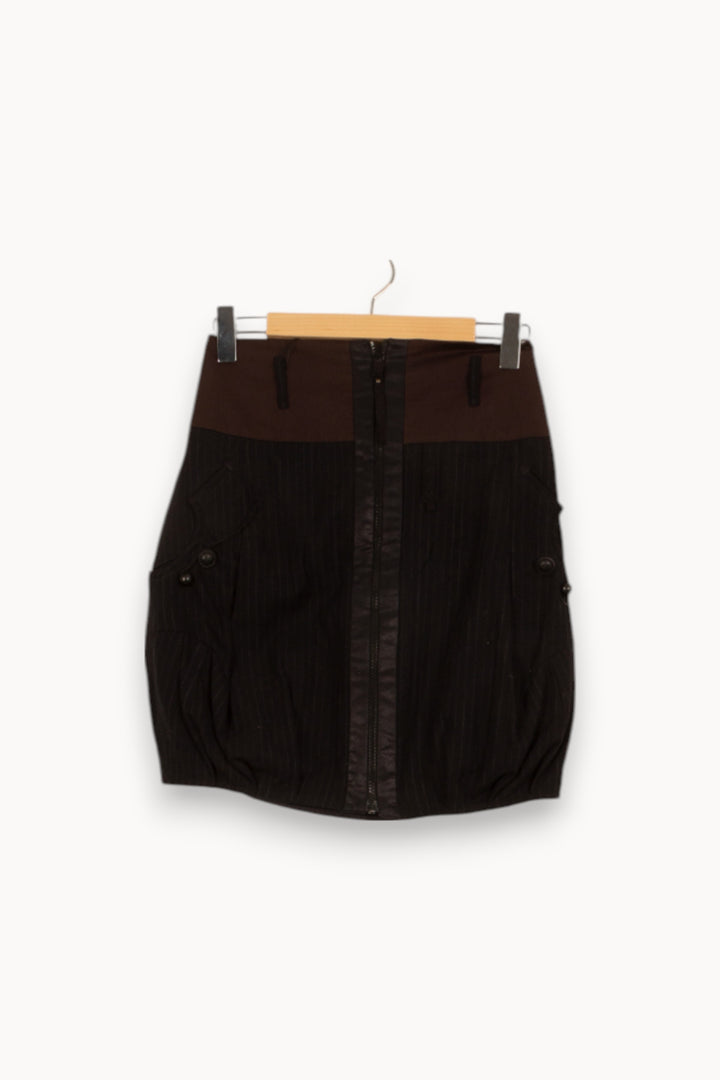 Jupe Courte Noire - Taille S/36 de la marque One Step | PLY0810 - Vendu par Paradigme - Image 2